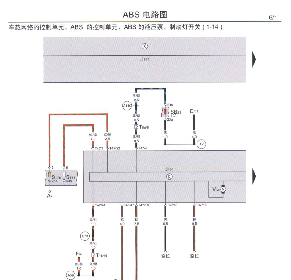 2002-2006年上海大眾POLO波羅維修手冊(cè)電路圖資料(圖5)