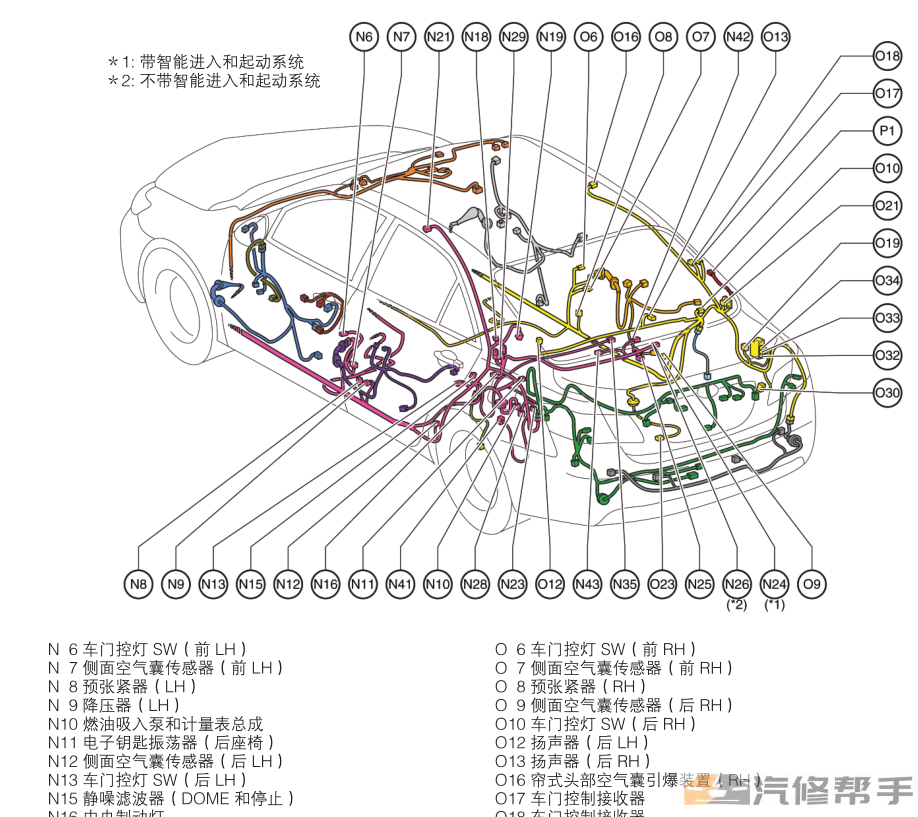 2006-2009年款豐田六代凱美瑞原廠維修手冊(cè)電路圖線路圖資料下載