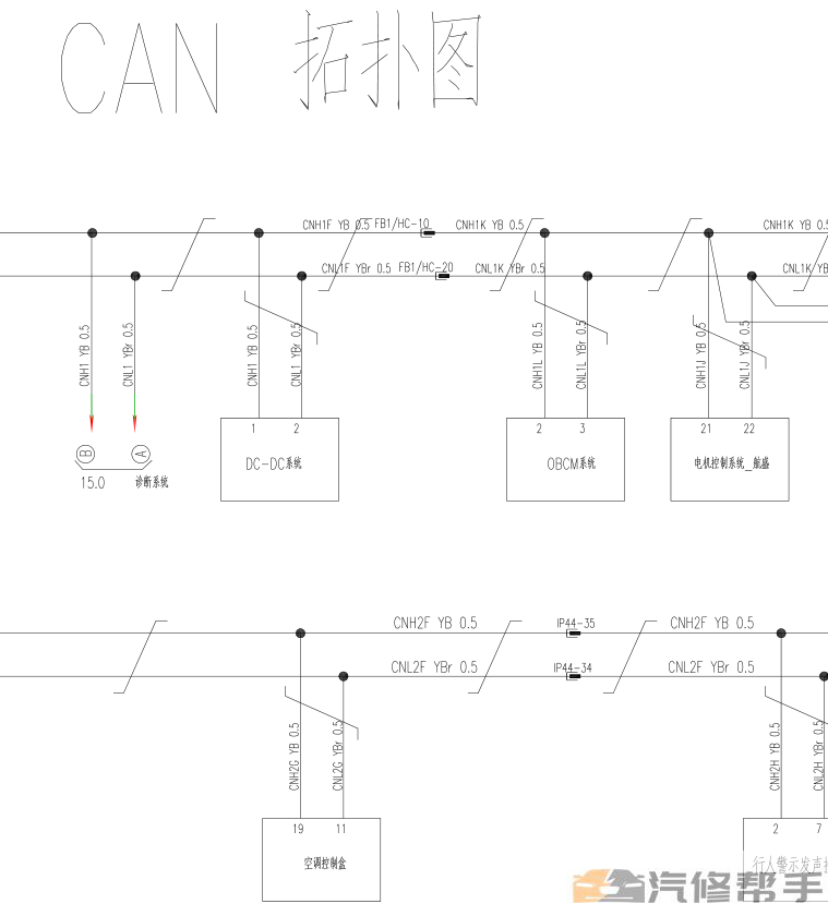 2017年款東風風行菱智M5EV 純電動維修手冊電路圖線路圖資料下載