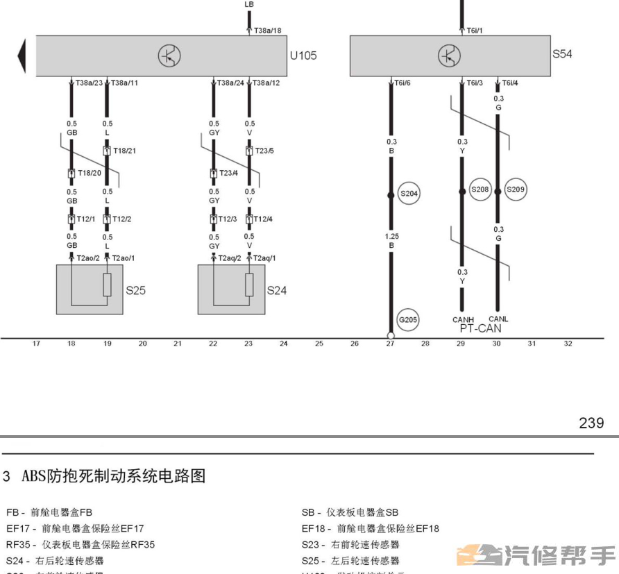 2017年款北汽新能源EU400維修手冊電路圖線路圖資料下載