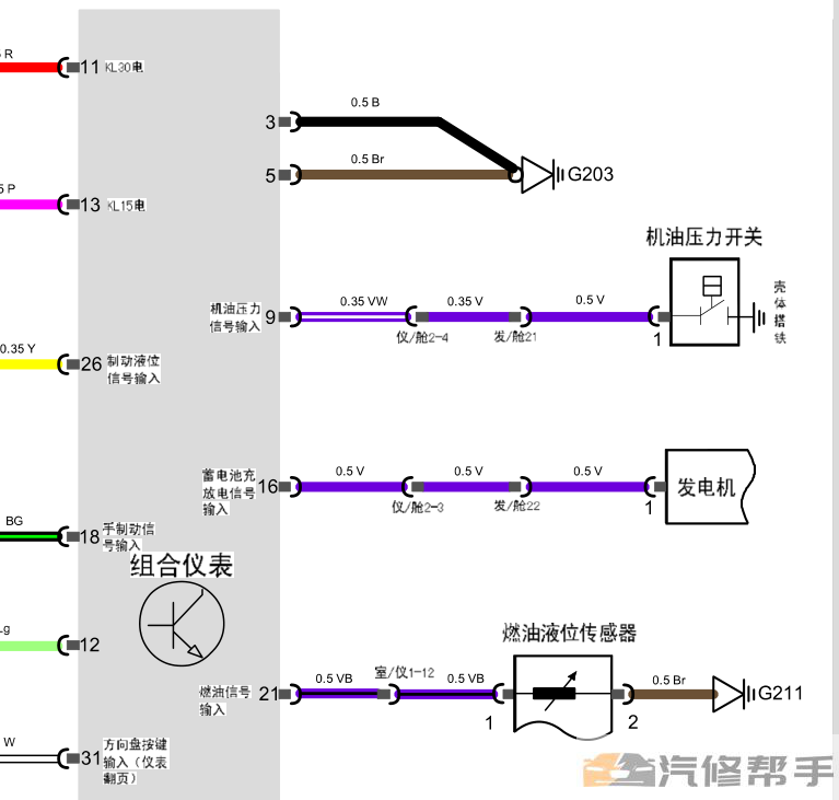 2013 2014年款奇瑞瑞虎5 維修手冊 電路圖線路圖資料下載