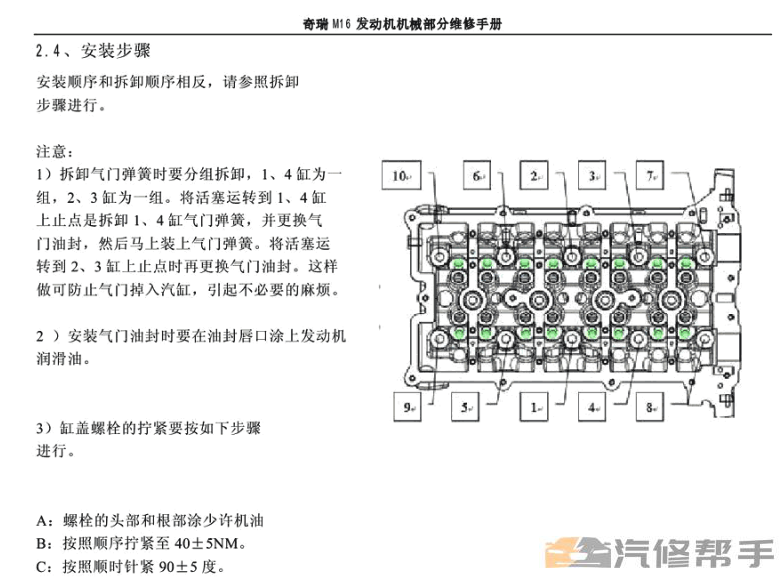 2013年款奇瑞艾瑞澤7原廠維修手冊(cè)電路圖線路圖資料下載