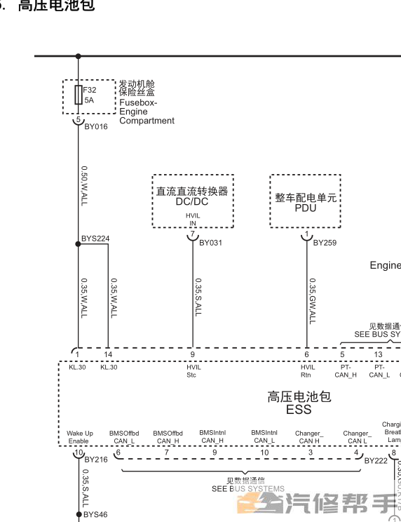 2017 2018年款上汽榮威ERX5 EV版原廠維修手冊(cè)電路圖線路圖資料下載（純電動(dòng)）