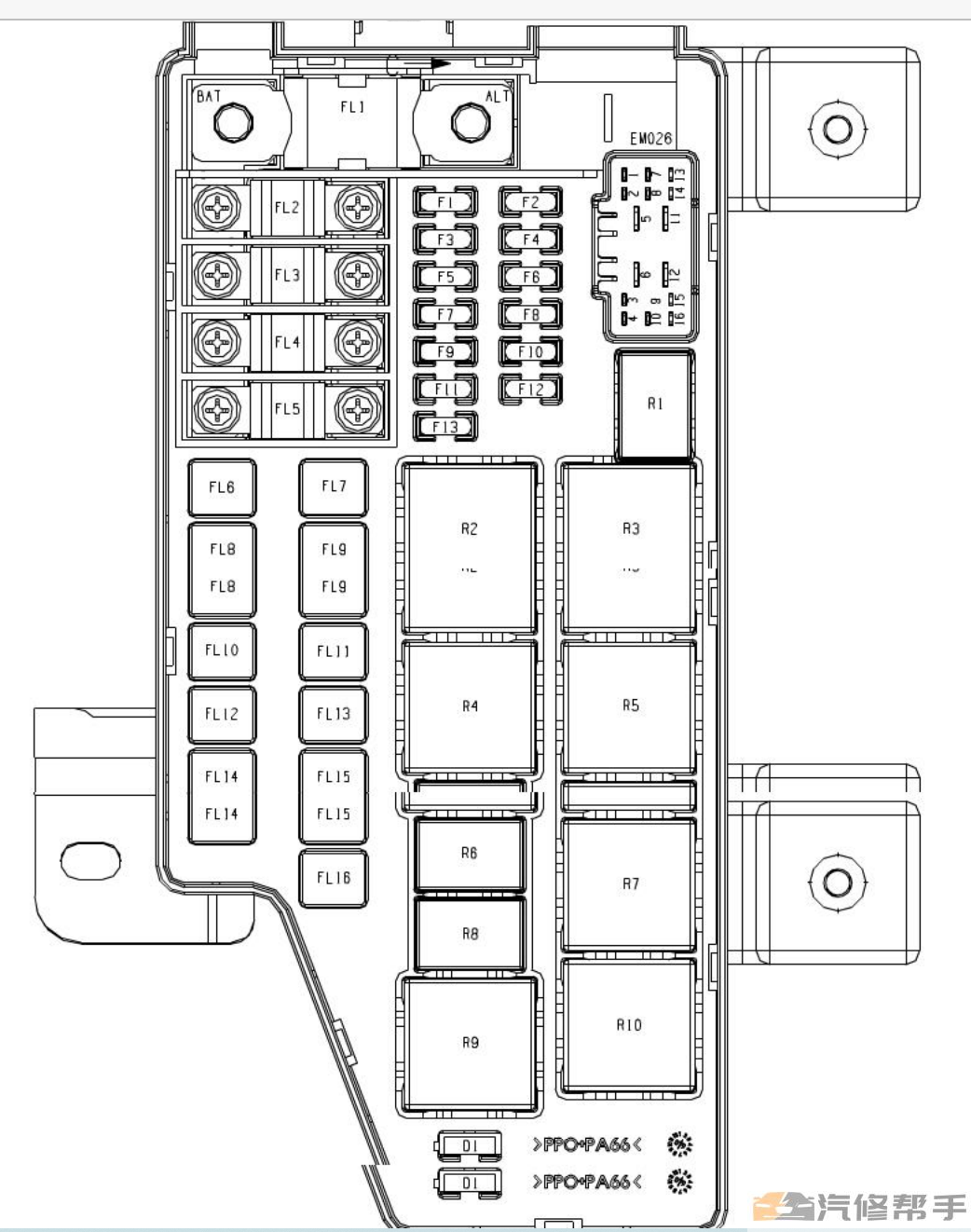 2013年款名爵3 MG3原廠電路圖線路圖資料下載