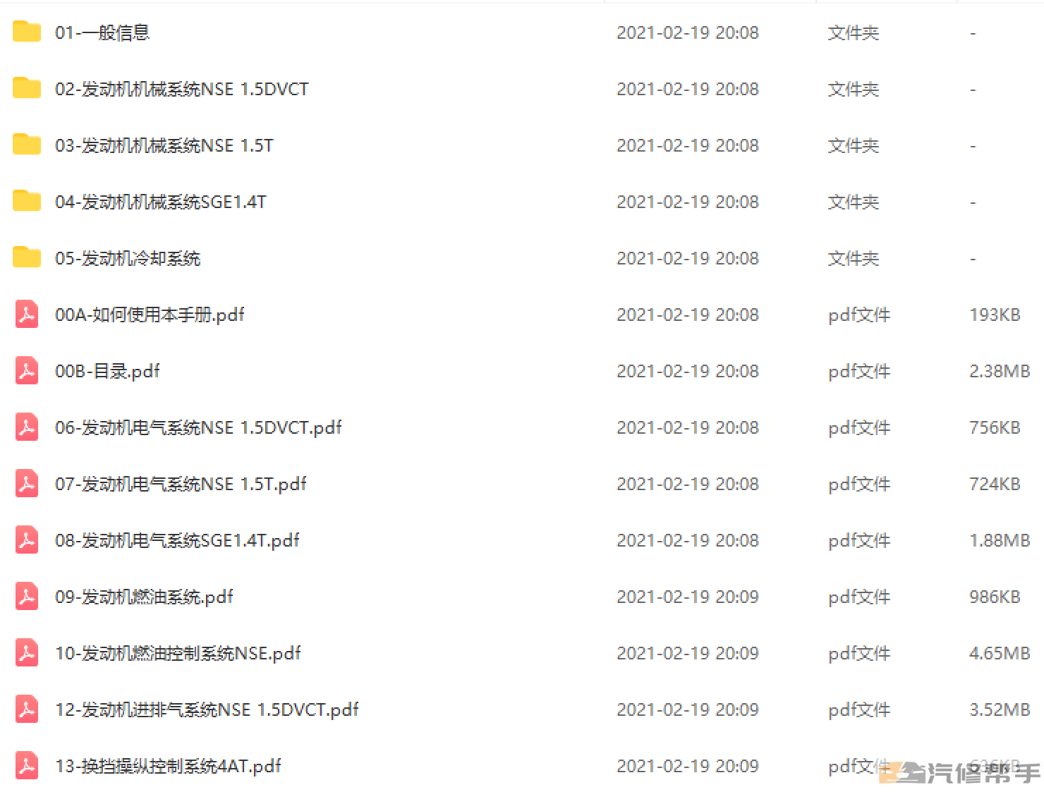 2014年款名爵GT銳行原廠維修手冊電路圖線路圖資料下載