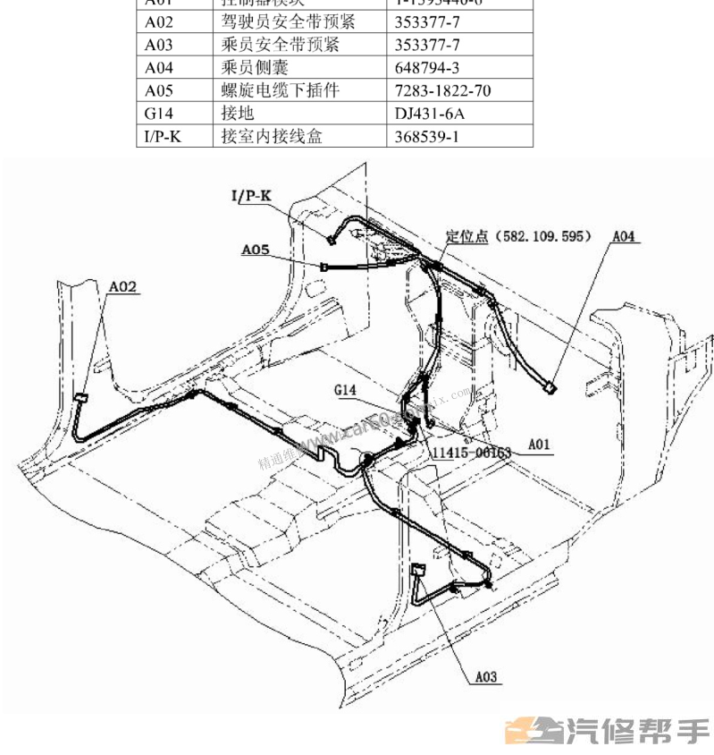 2012年款江淮瑞鷹維修電路圖線路圖資料下載