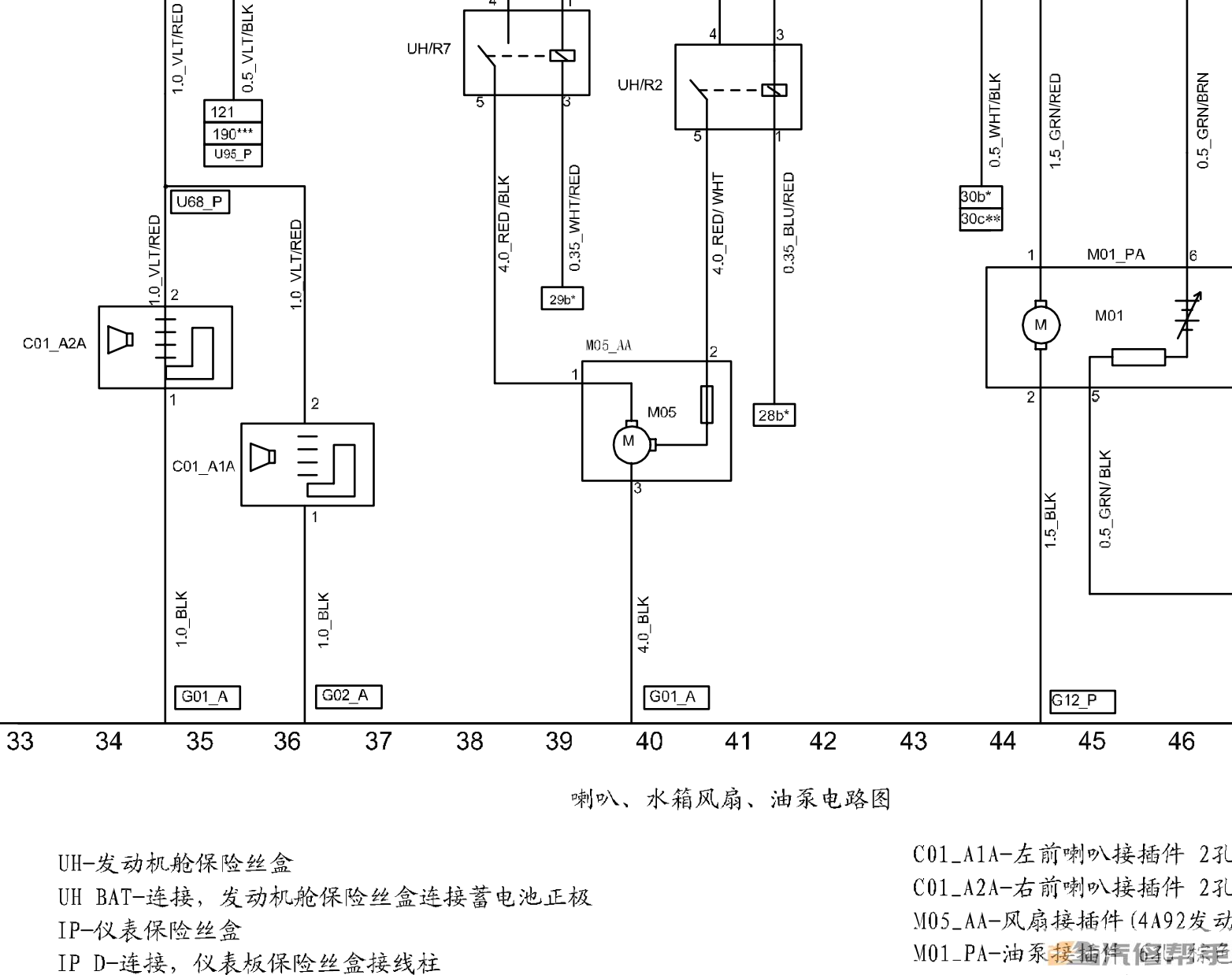 2011-2013年款中華V5原廠電路圖線路圖資料下載