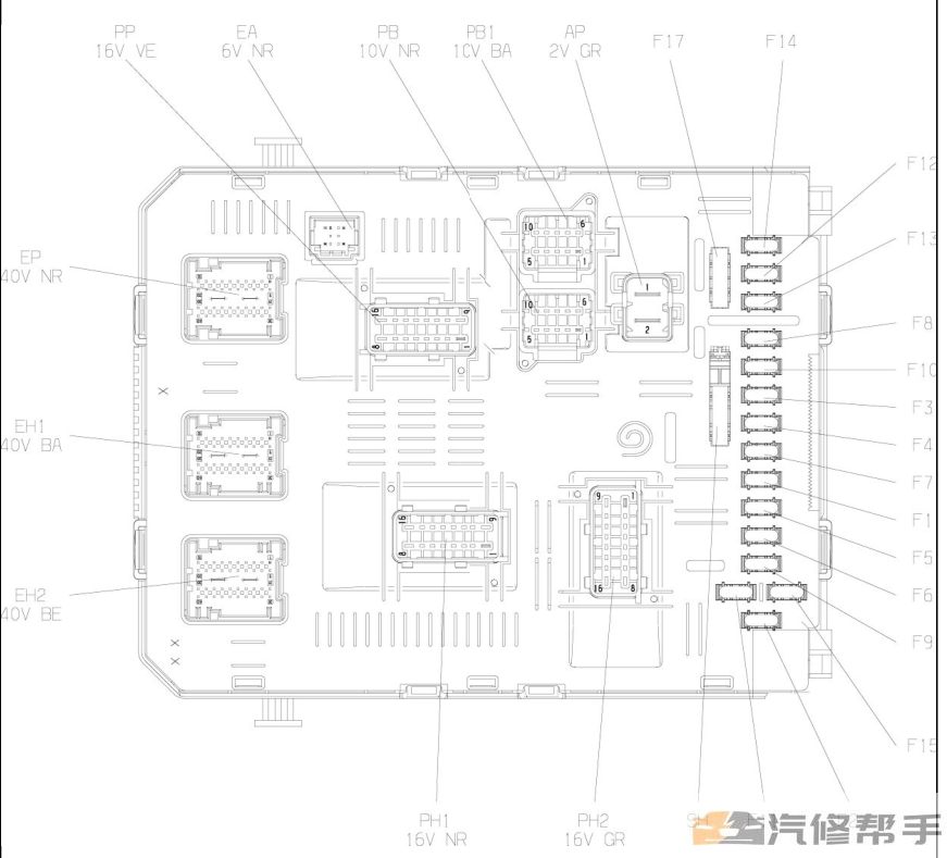 2009年款東風(fēng)雪鐵龍世嘉1.6 AT全車電路圖線路圖資料下載