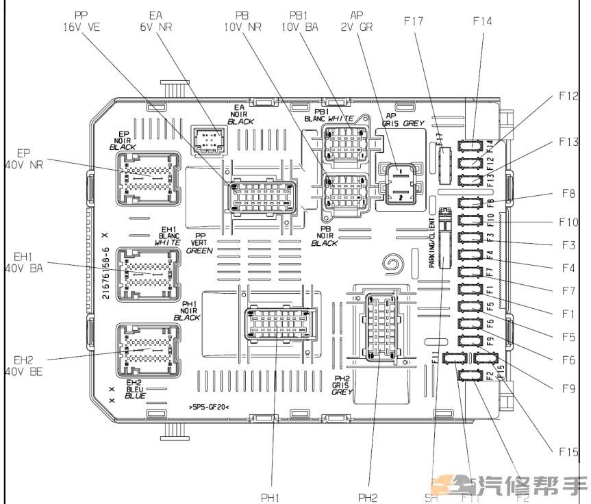 2010-2013年款標(biāo)致408原廠維修手冊(cè)電路圖線路圖資料下載