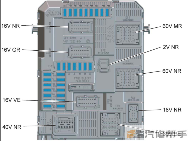 2014年款標(biāo)致2008全車電路圖線路圖資料下載