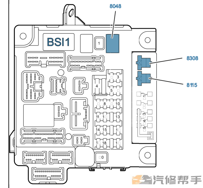 2014年款標(biāo)致4008原廠維修手冊(cè)電路圖線路圖資料下載