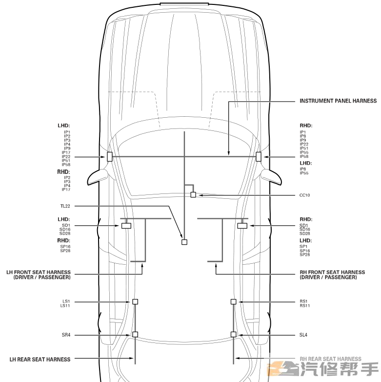 2003-2005年款捷豹XJ原廠全車電路圖線路圖資料下載