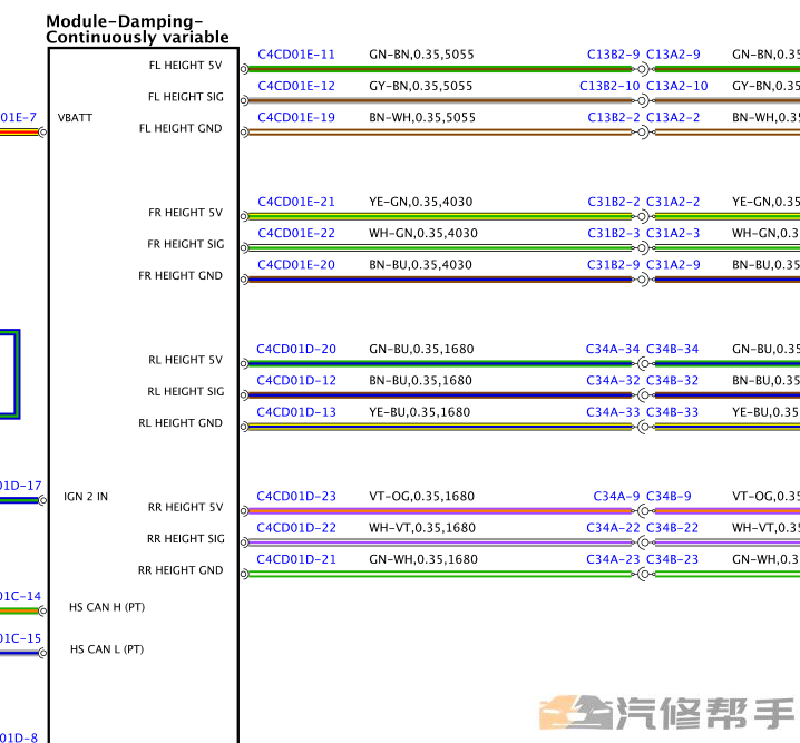 2015年款捷豹XE原廠維修手冊電路圖線路圖資料下載