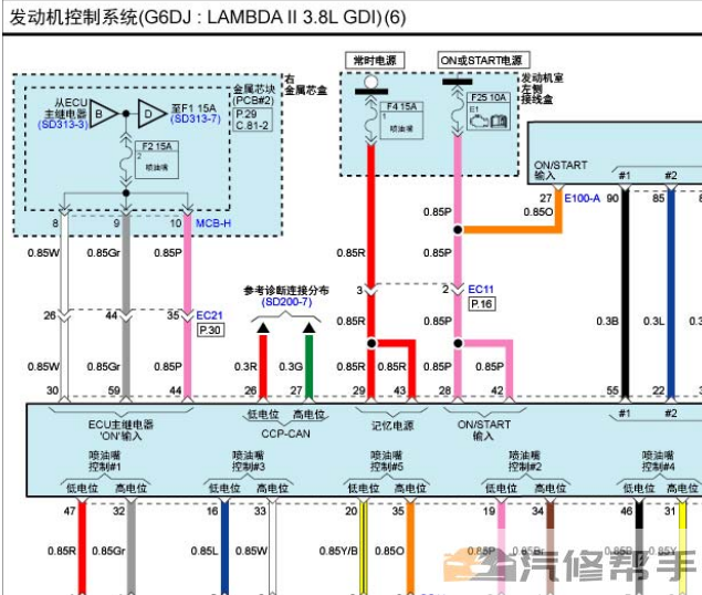 2017年款起亞K9原廠電路圖線路圖資料下載