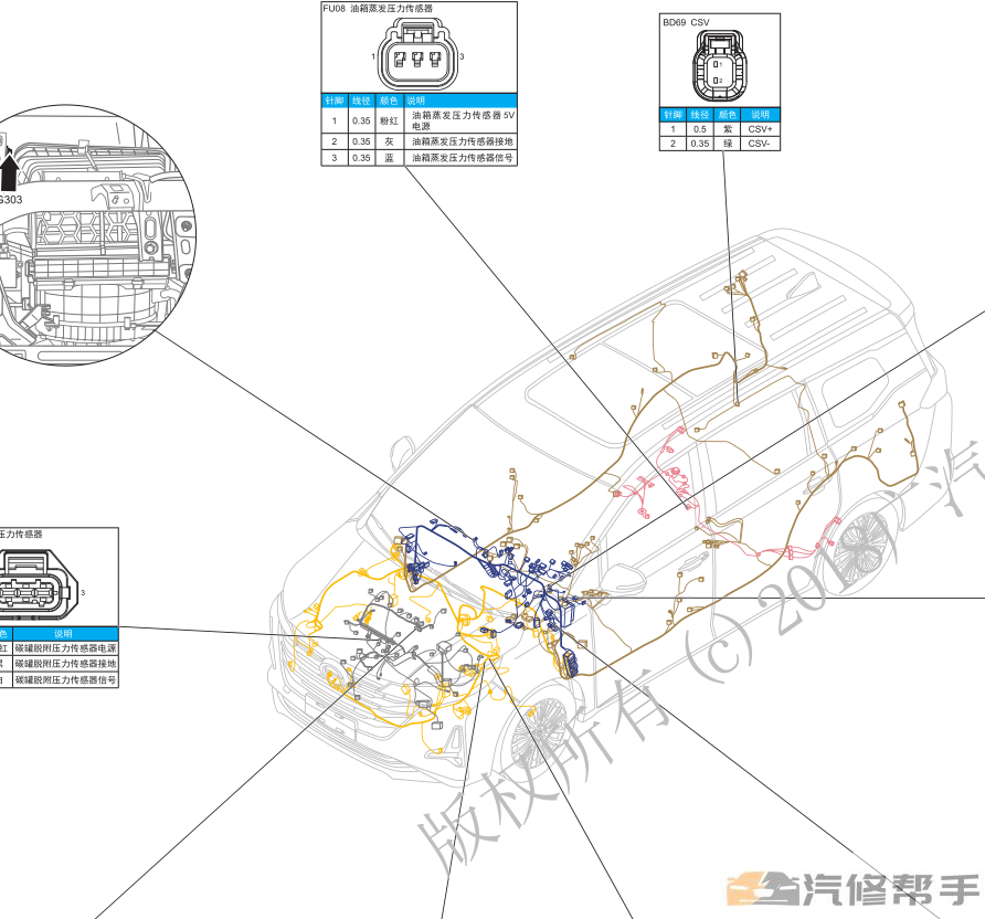 2019年款廣汽傳祺GM6原廠維修手冊電路圖線路圖資料發(fā)動機正時下載