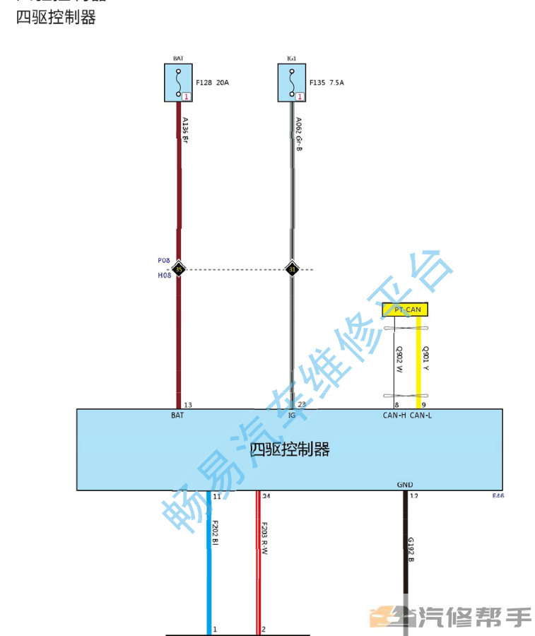 2018-2019年款長城哈弗F7X原廠電路圖線路圖資料下載