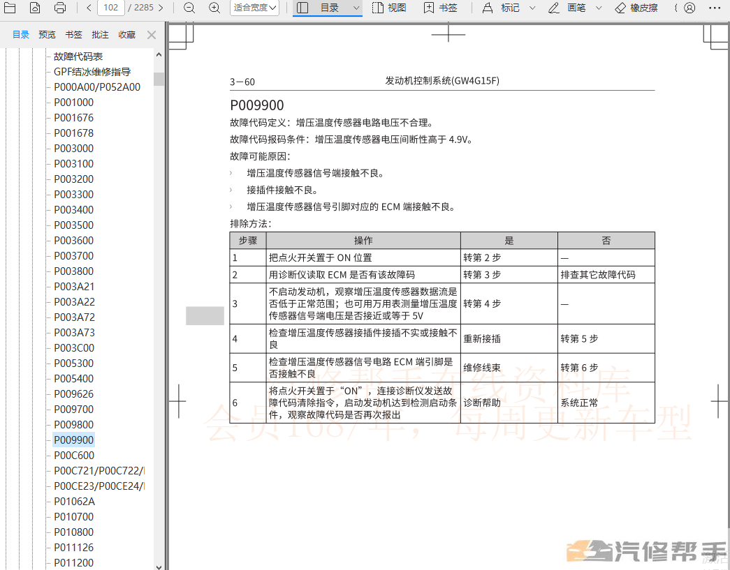 2021年哈弗M6 PLUS維修手冊(cè)電路圖線路圖資料下載