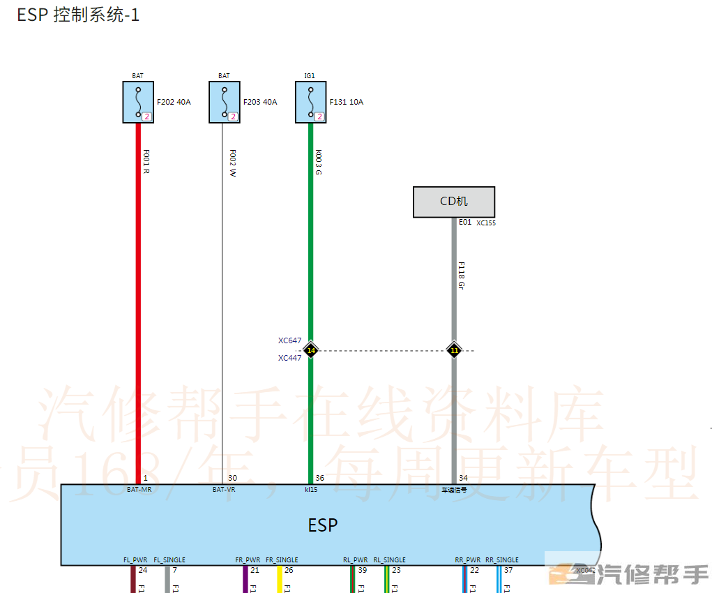 2017-2019年魏派VV5原廠維修手冊電路圖線路圖資料下載