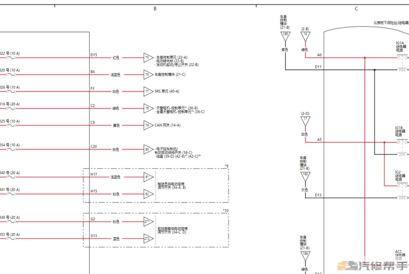 2023年款本田型格（汽油）原廠維修手冊(cè)電路圖線路接線圖資料下載