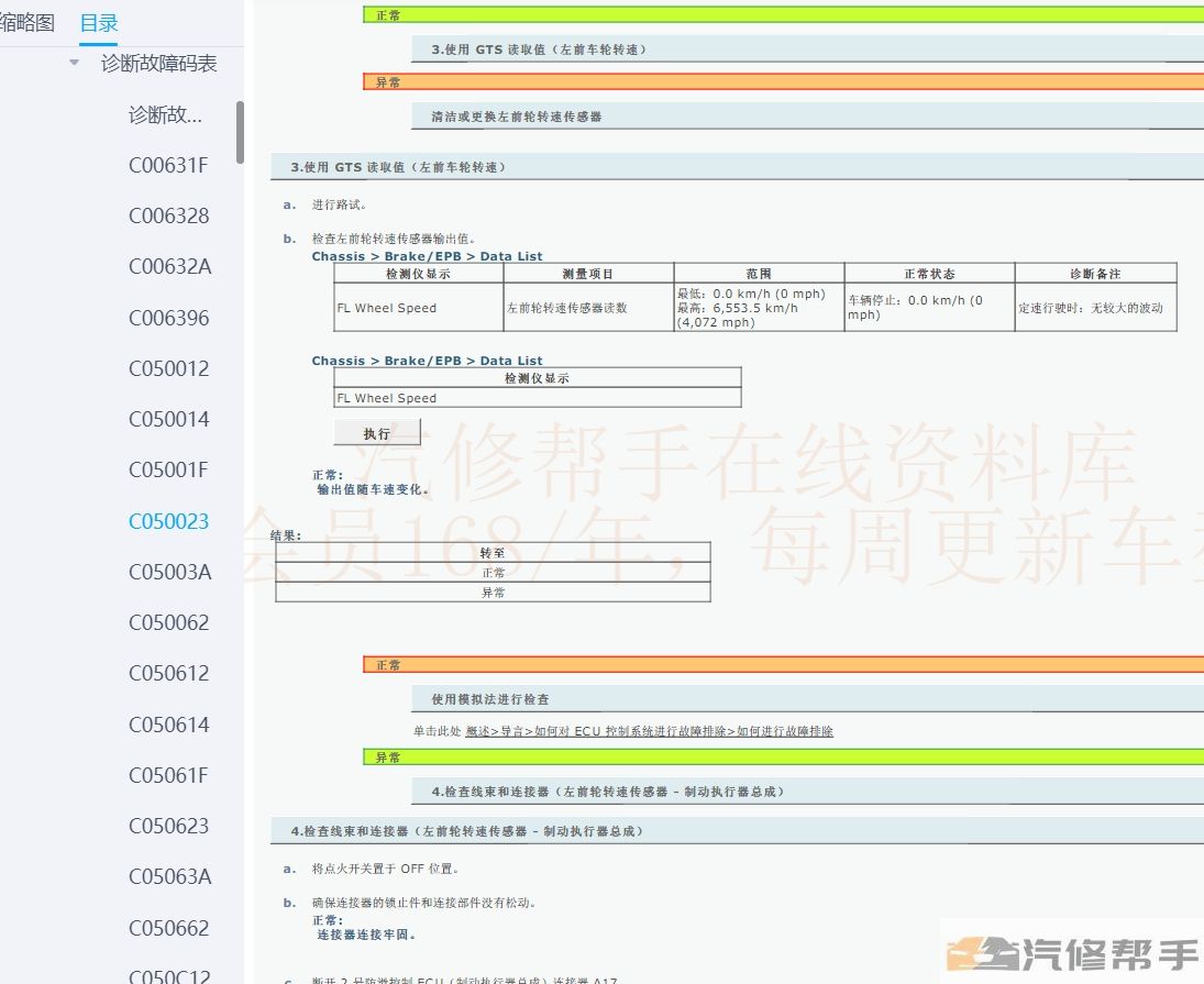 2022年豐田BZ4X維修手冊(cè)電路圖線路接線圖PDF資料下載