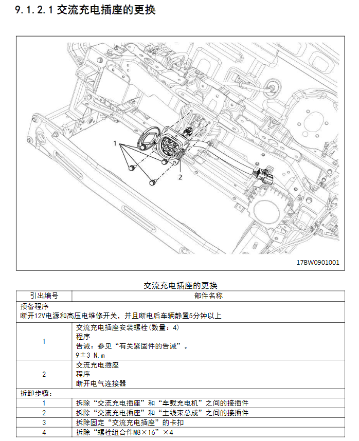 2017年寶駿E100 E200電動(dòng)車維修手冊(cè)資料下載