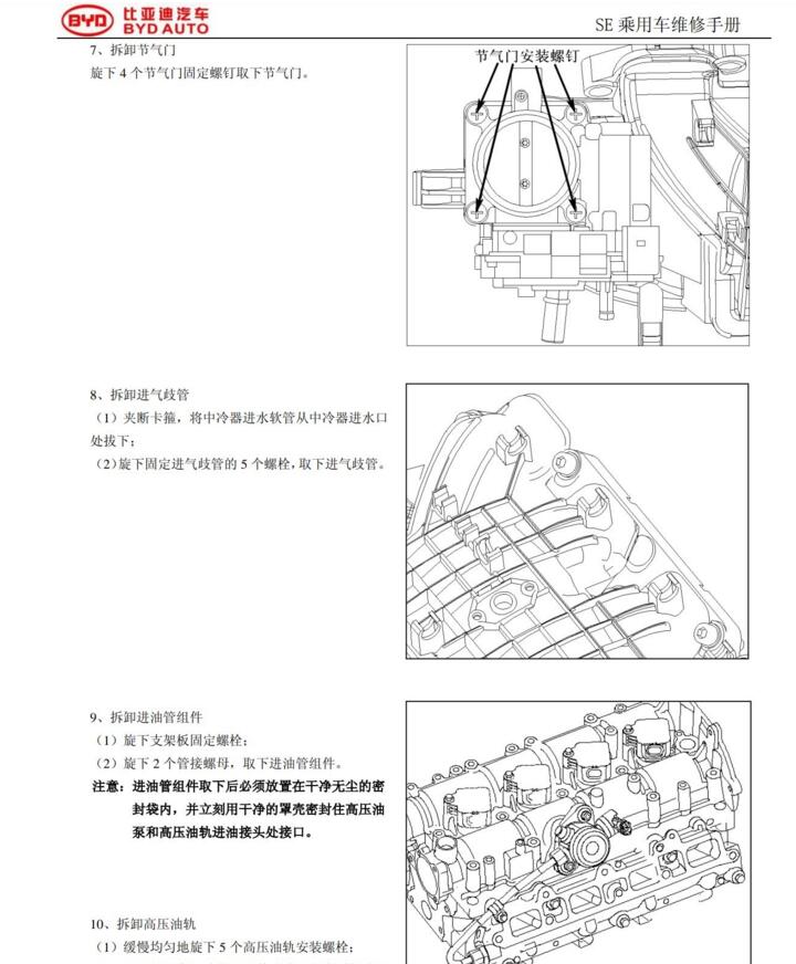 比亞迪S7發(fā)動(dòng)機(jī)針腳