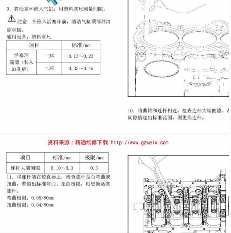 2017年款長安睿聘M70維修手冊大修資料下載